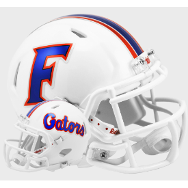 Riddell Florida Gators 2015 White Revo Speed Mini Helmet